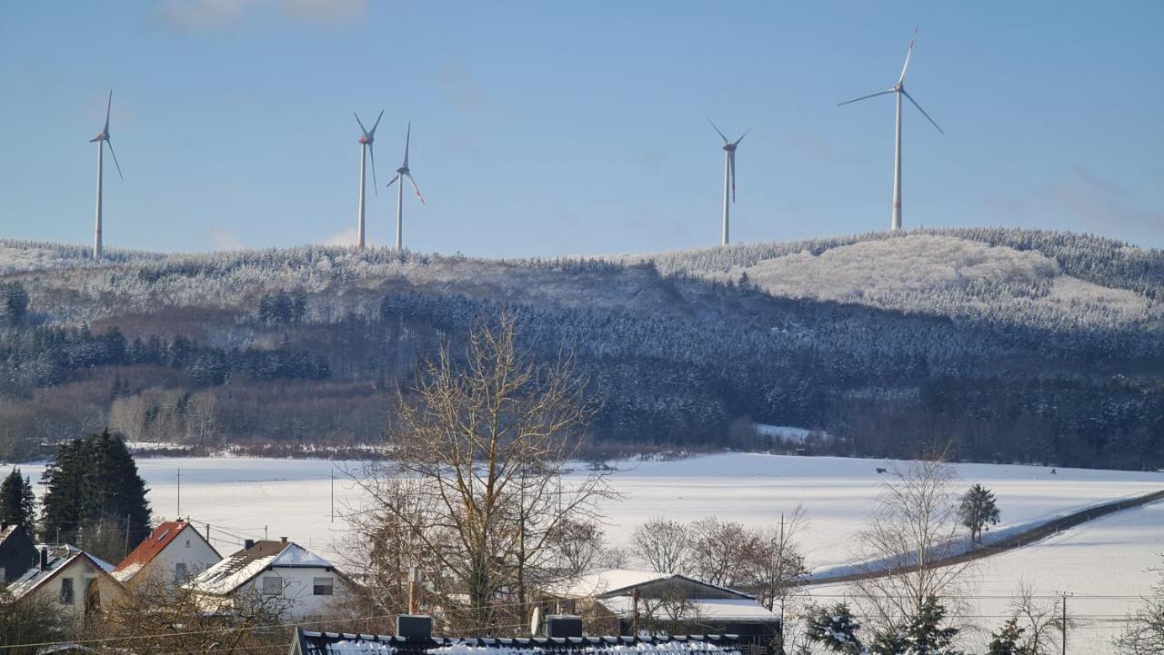 شقة Doerrebach Bei Bingen Am Rhein Und Start Zum Soonwald;Hunsrueck Dorrebach المظهر الخارجي الصورة